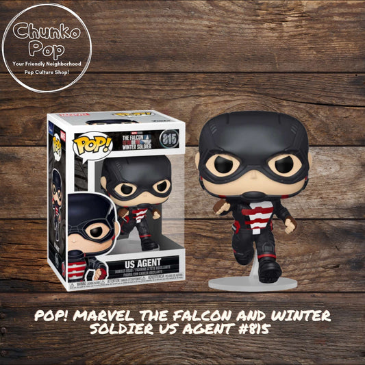 Pop! Marvel The Falcon And Winter Soldier US Agent #815