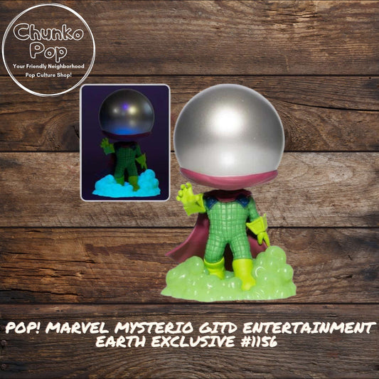 Pop! Marvel Mysterio GITD Entertainment Earth Exclusive #1156