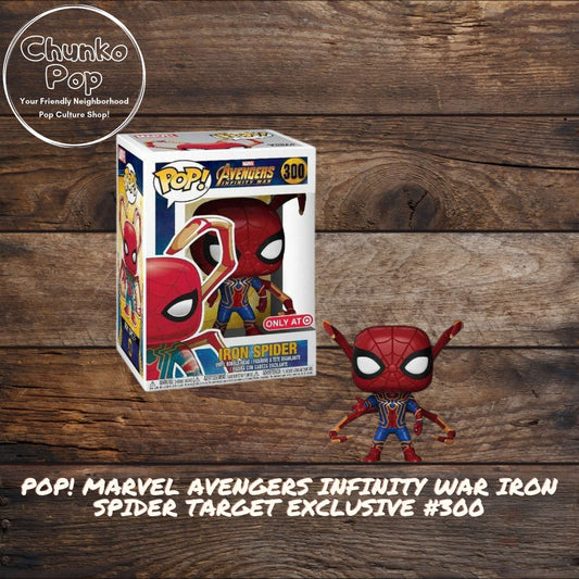 Pop! Marvel Avengers Infinity War Iron Spider Target Exclusive #300