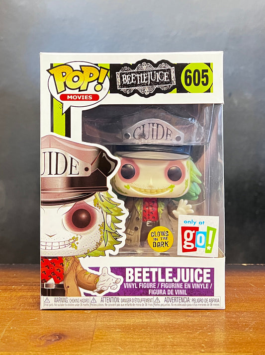 Pop! Movies Beetlejuice BeetleJuice GITD GO! Exclusive #605