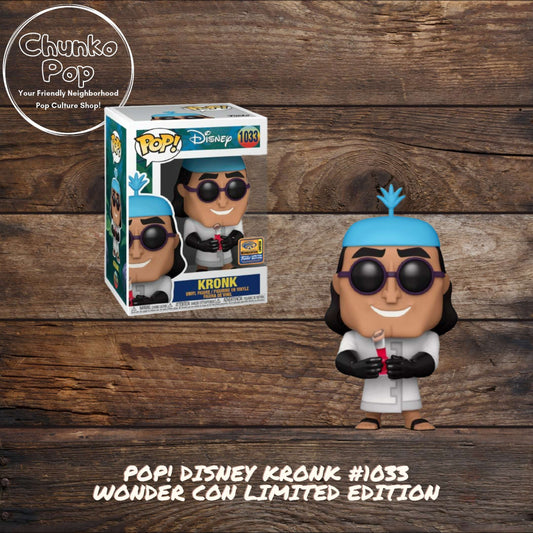 Pop! Disney Kronk #1033 Wonder Con Limited Edition