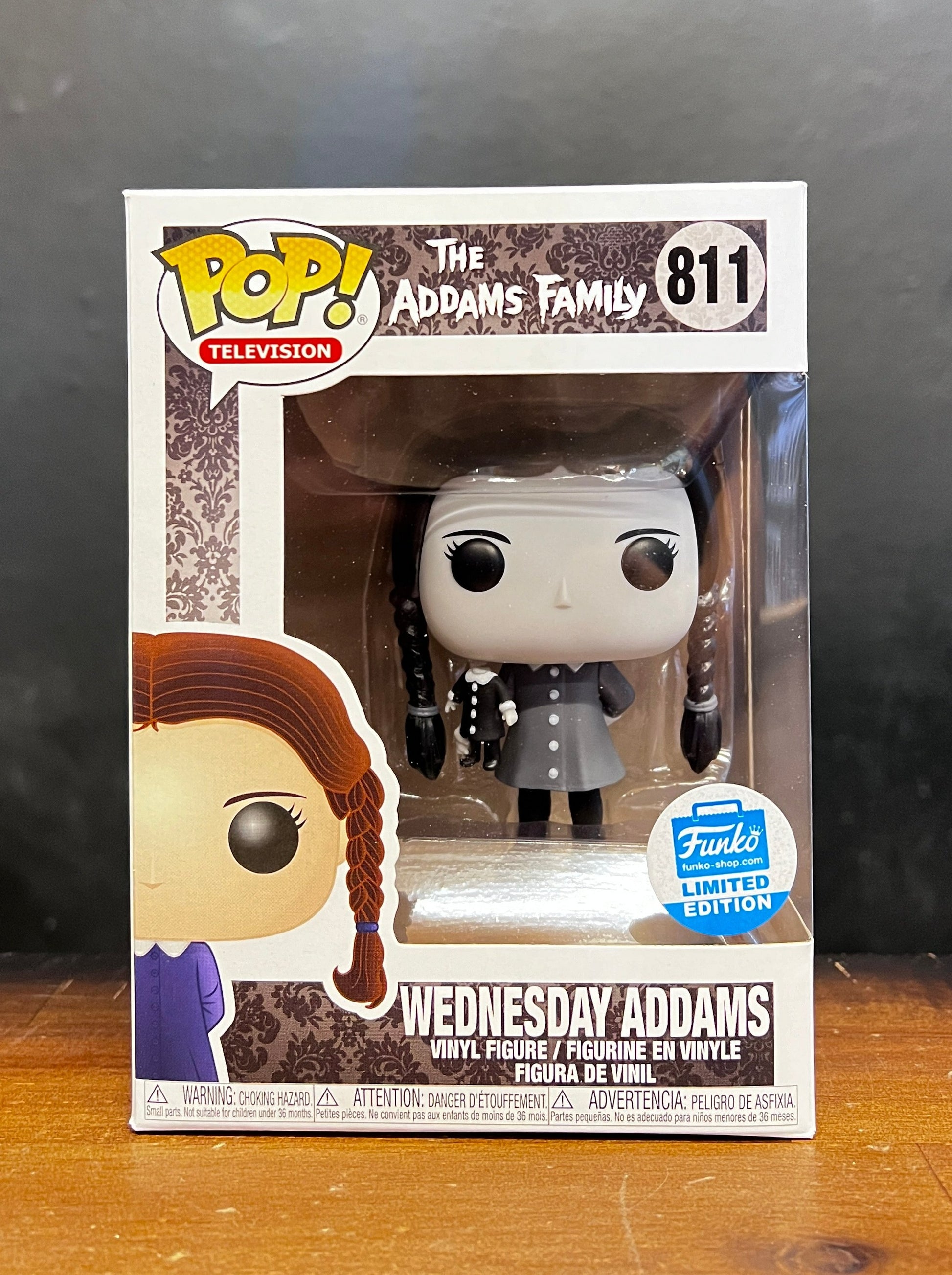 Funko The Addams Family POP Television Wednesday Addams Exclusive