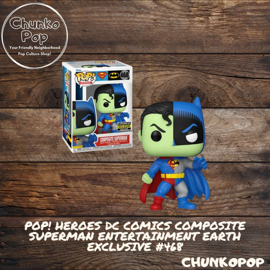Pop! Heroes DC Comics Composite Superman Entertainment Earth Exclusive #468