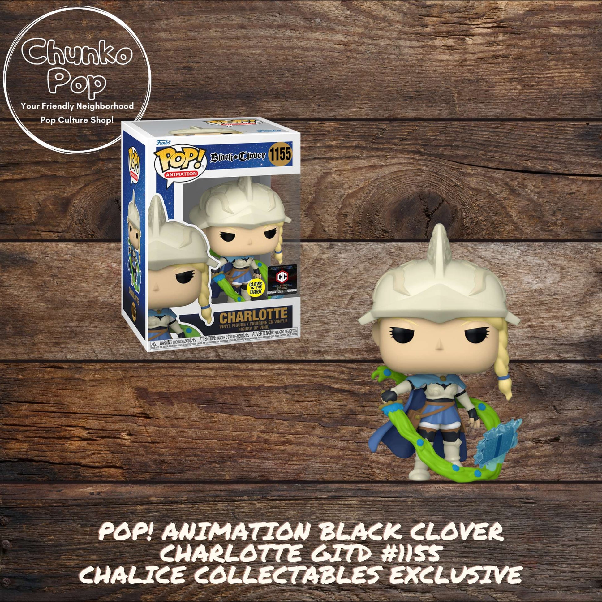 Figure Funko POP! Black Clover - Charlotte #1155 (Exclusive) 