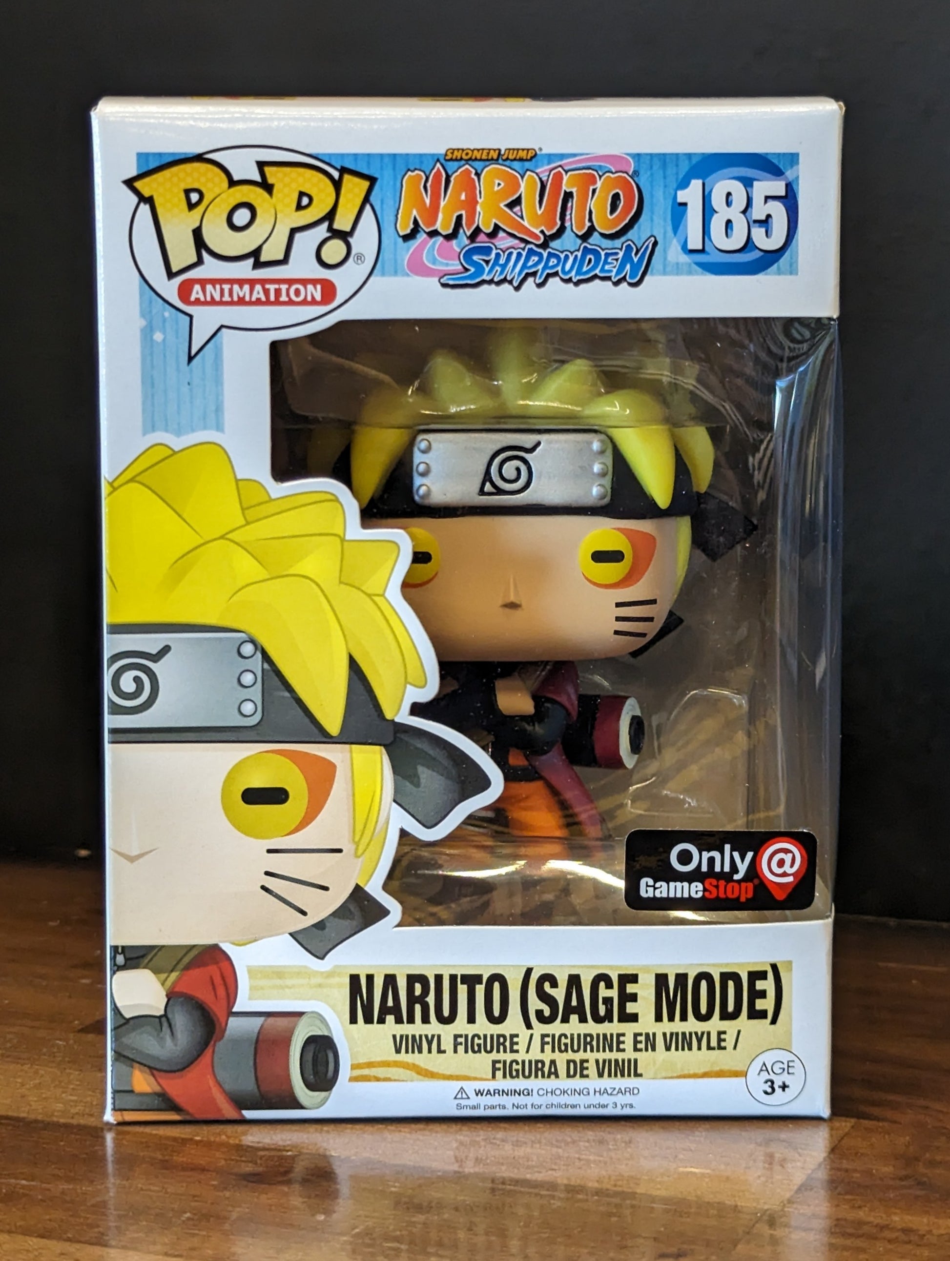 Funko Pop! Naruto: Shippuden - Sasuke Rinnegan #1023 - Chase Chance