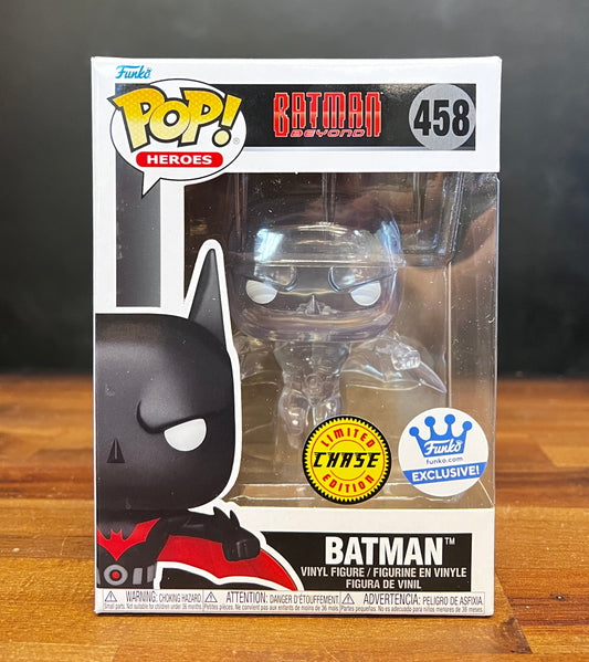 Pop! Heroes Batman Beyond Batman Funko Shop Exclusive Chase #458