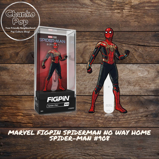 Marvel FigPin Spiderman No Way Home Spider-Man #908