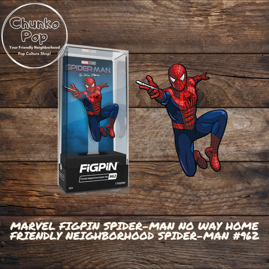 Marvel FigPin Spider-Man No Way Home Friendly Neighborhood Spider-Man #962