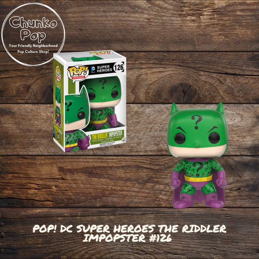 Pop! DC Super Heroes The Riddler Impopster #126