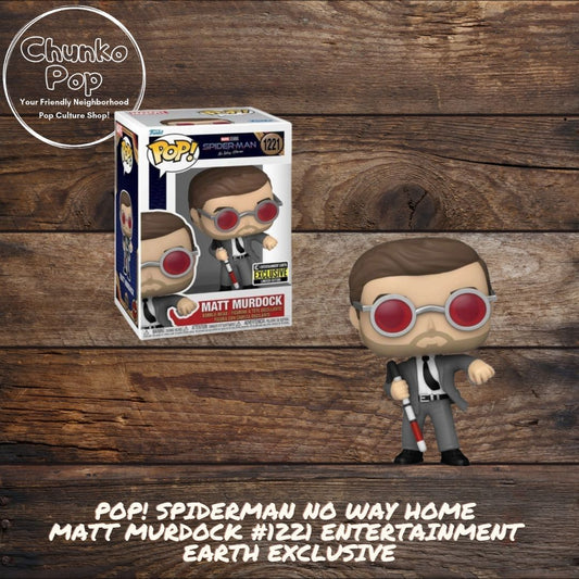 Pop! Spiderman No Way Home Matt Murdock #1221 Entertainment Earth Exclusive