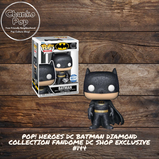 Pop! Heroes DC Batman Diamond Collection Fandome DC Shop Exclusive #144