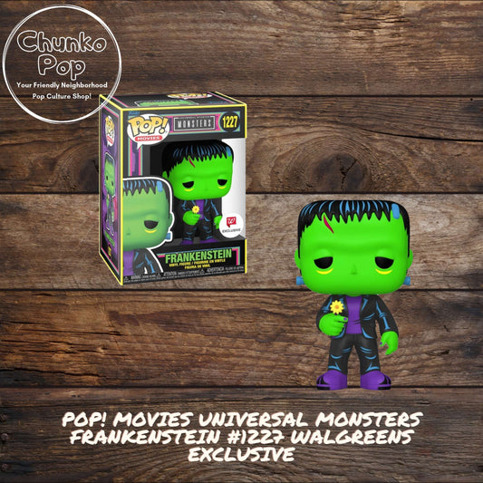 Pop! Movies Universal Monsters Frankenstein #1227 Walgreens Exclusive