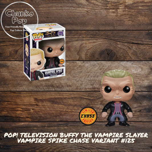 Pop! Television Buffy The Vampire Slayer Vampire Spike Chase Variant #125 (See Pictures)