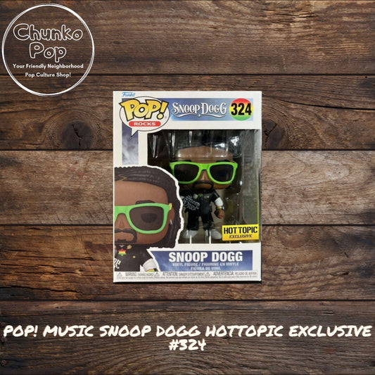 Pop! Music Snoop Dogg Hottopic Exclusive #324